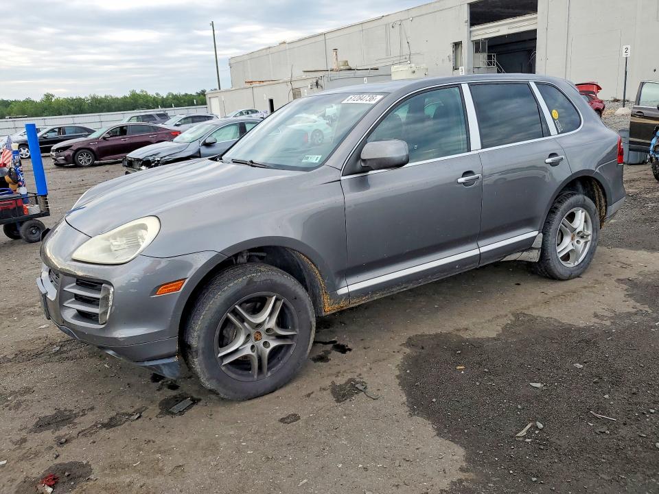 2009 Porsche Cayenne VIN WP1AA29P99LA04930 COPART salvage auction — FRONT END, CT, sold $800 on 2026-08-12 (photo 1)