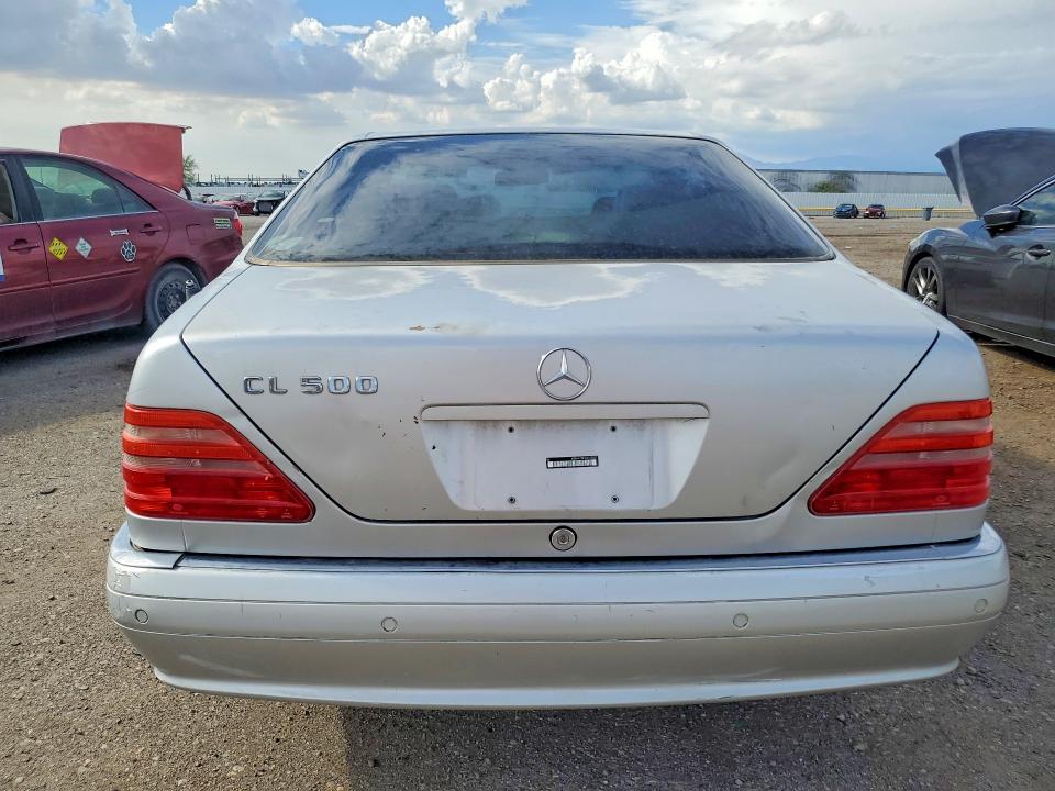 1999 Mercedes-benz Cl-class VIN WDBGA70G1XA427627 COPART salvage auction — MECHANICAL, Az - Certificate Of Title, sold $825 on 2026-07-31 (photo 6)