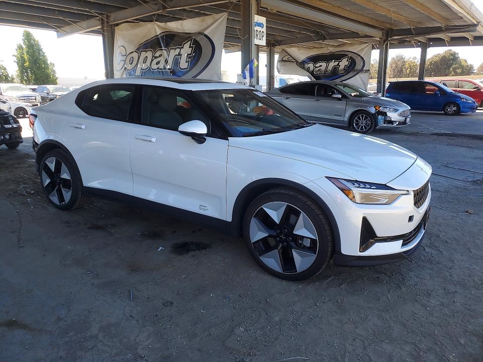 2023 Polestar 2 VIN YSMEG3KA9PL129439 COPART salvage auction — REAR END, Ca - Dis/Dlr/Exp Only Clean Title, sold $6,900 on 2026-08-03 (photo 4)
