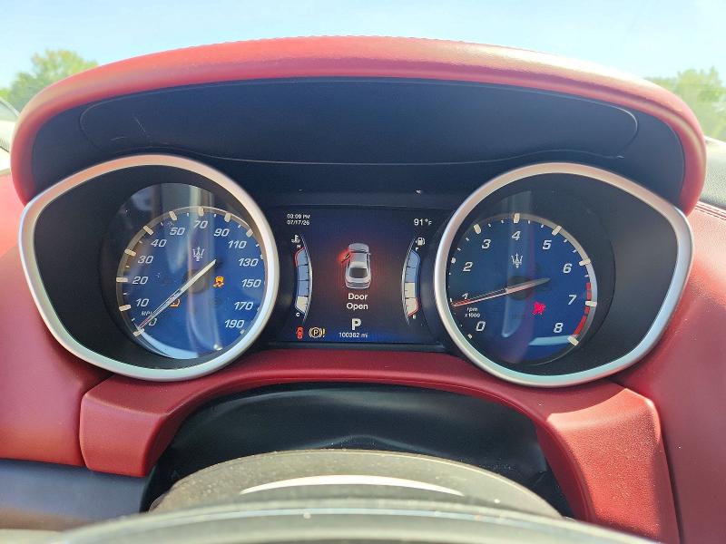 2015 Maserati All other VIN ZAM57RTA1F1140194 COPART salvage auction — FRONT END, Ct - Cert Of Title-Salvage, sold $2,800 on 2026-08-04 (photo 9)