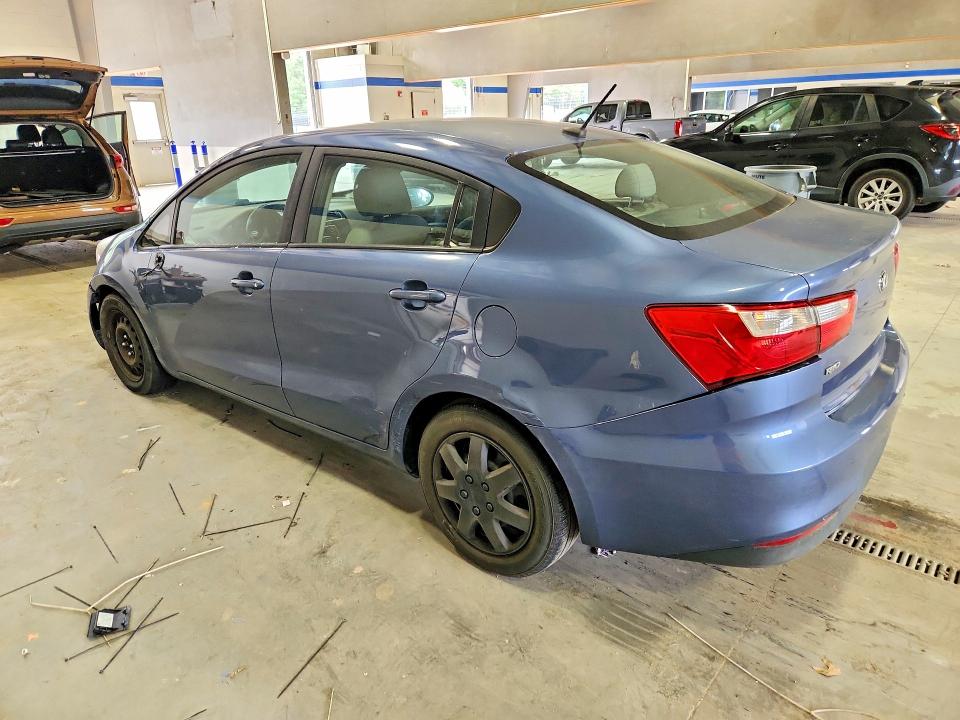 2016 Kia Rio VIN KNADM4A37G6604980 COPART salvage auction — FRONT END, Va - Certificate Of Title, sold $500 on 2026-07-17 (photo 2)