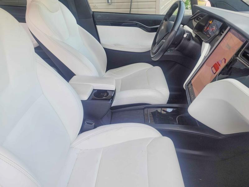 2019 Tesla Model x VIN 5YJXCAE22KF189454 COPART salvage auction — FRONT END, On - Permit Salvage (P), sold $8,400 on 2026-08-20 (photo 5)