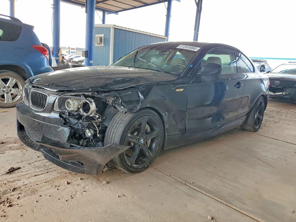 2011 BMW 1 series VIN WBAUC9C57BVM09183 COPART salvage auction — FRONT END, Az - Cert Of Title - Salvage, sold $2,050 on 2026-07-23 (photo 1)