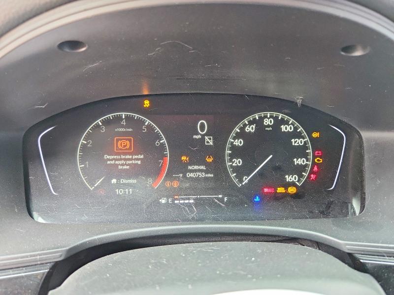 2024 Honda Civic VIN 2HGFE2F55RH570936 COPART salvage auction — FRONT END, IL - CERTIFICATE OF TITLE, sold $275 on 2026-08-20 (photo 9)