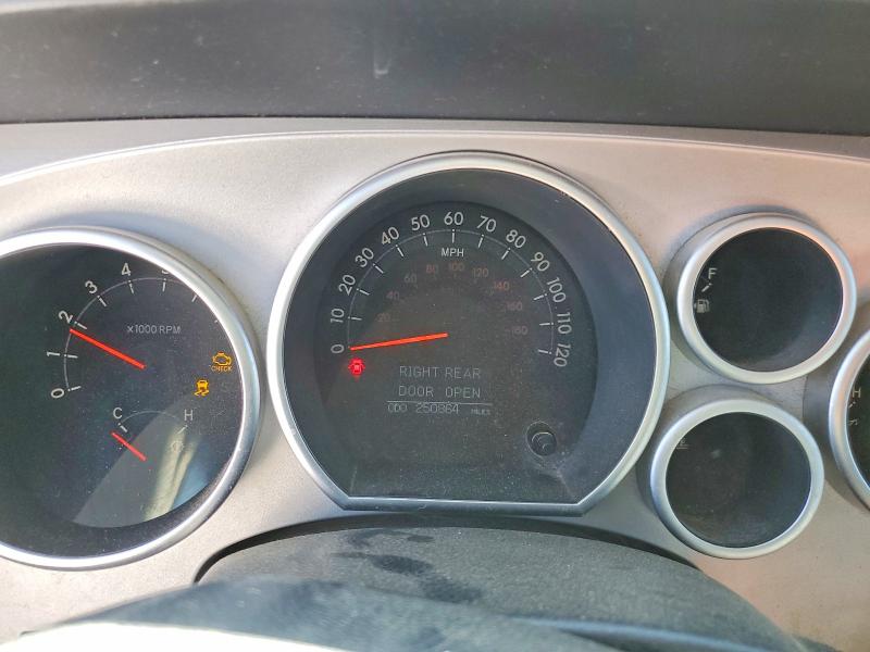 2008 Toyota Sequoia VIN 5TDZY68AX8S005389 COPART salvage auction — FRONT END, CO - DIS/DLR/EXP ONLY CLEAN TITLE, sold $2,100 on 2026-07-30 (photo 9)