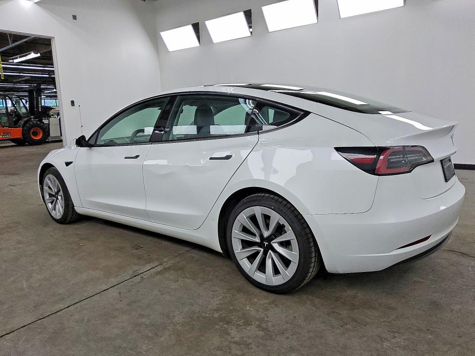 2023 Tesla Model 3 VIN 5YJ3E1EAXPF452121 COPART salvage auction — SIDE, CT, sold $10,900 on 2026-07-20 (photo 2)