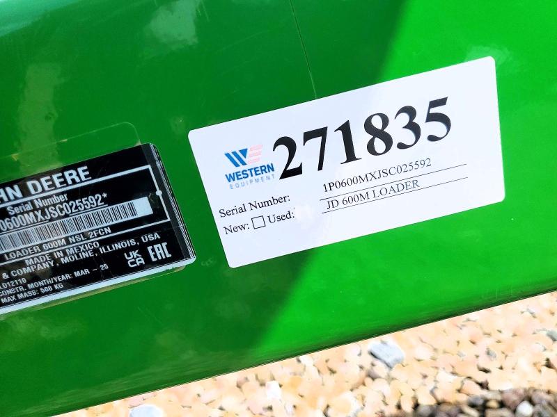 2025 John deere 600 VIN 1P0600MXJSC025592 COPART salvage auction — MINOR DENT/SCRATCHES, BS, sold $60 on 2026-07-10 (photo 8)