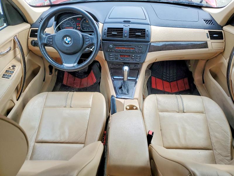 2008 BMW X3 VIN WBXPC93488WJ20889 COPART salvage auction — ALL OVER, CT, sold $200 on 2026-08-04 (photo 8)