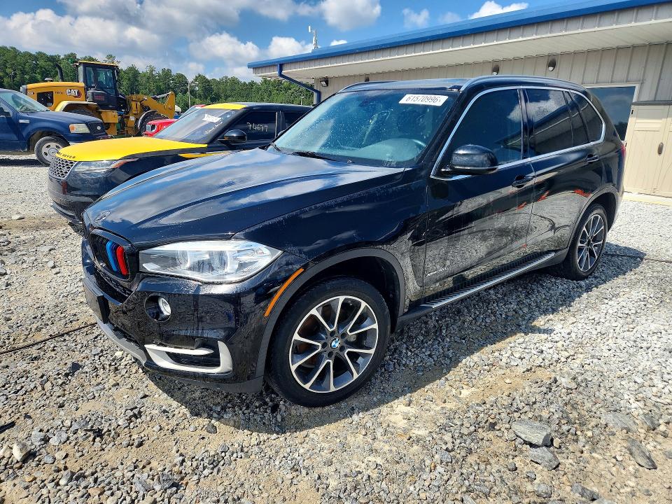 2016 BMW X5 VIN 5UXKR0C54G0P24322 COPART salvage auction — FRONT END, Ga - Certificate Of Title, sold $2,600 on 2026-07-28 (photo 1)