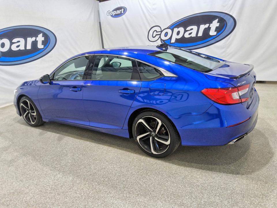 2021 Honda Accord VIN 1HGCV1F31MA118727 COPART salvage auction — MECHANICAL, Ca - Certificate Of Title, sold $5,000 on 2026-08-03 (photo 2)