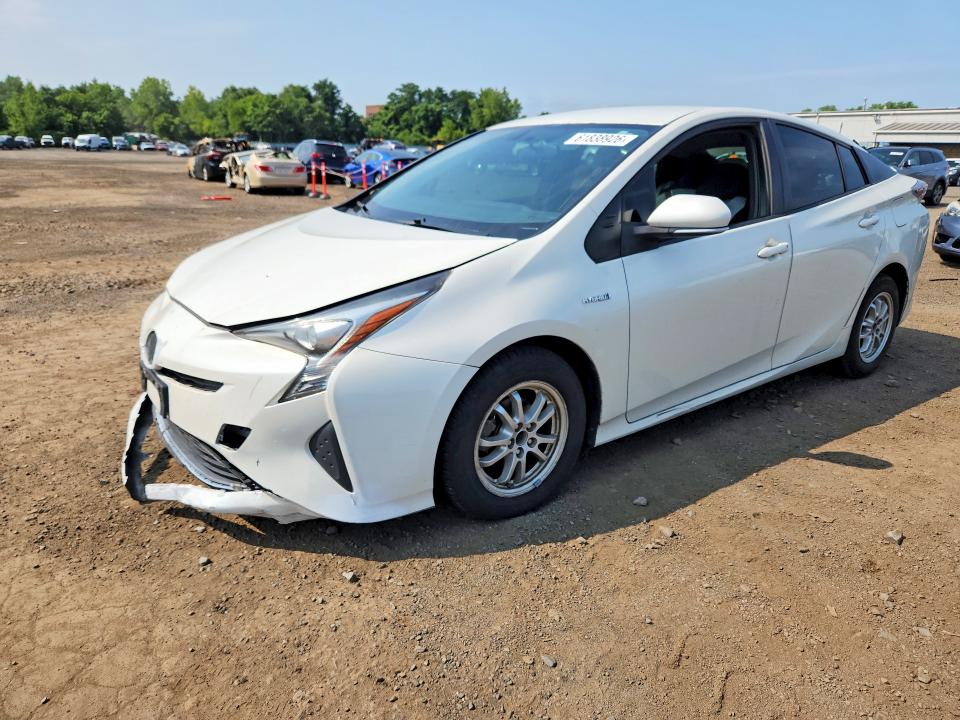 2016 Toyota Prius VIN JTDKBRFU9G3510597 COPART salvage auction — FRONT END, Ct - Cert Of Title-Salvage, sold $4,200 on 2026-07-31 (photo 1)