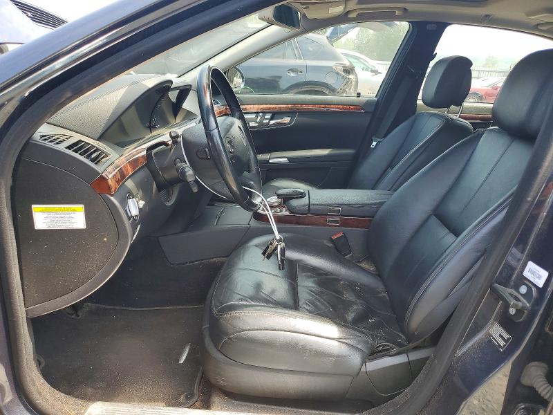 2007 Mercedes-benz S class VIN WDDNG71X07A140856 COPART salvage auction — FRONT END, WA - VEHICLE CERT OF OWNERSHIP-TITL, sold $1,950 on 2026-07-27 (photo 7)