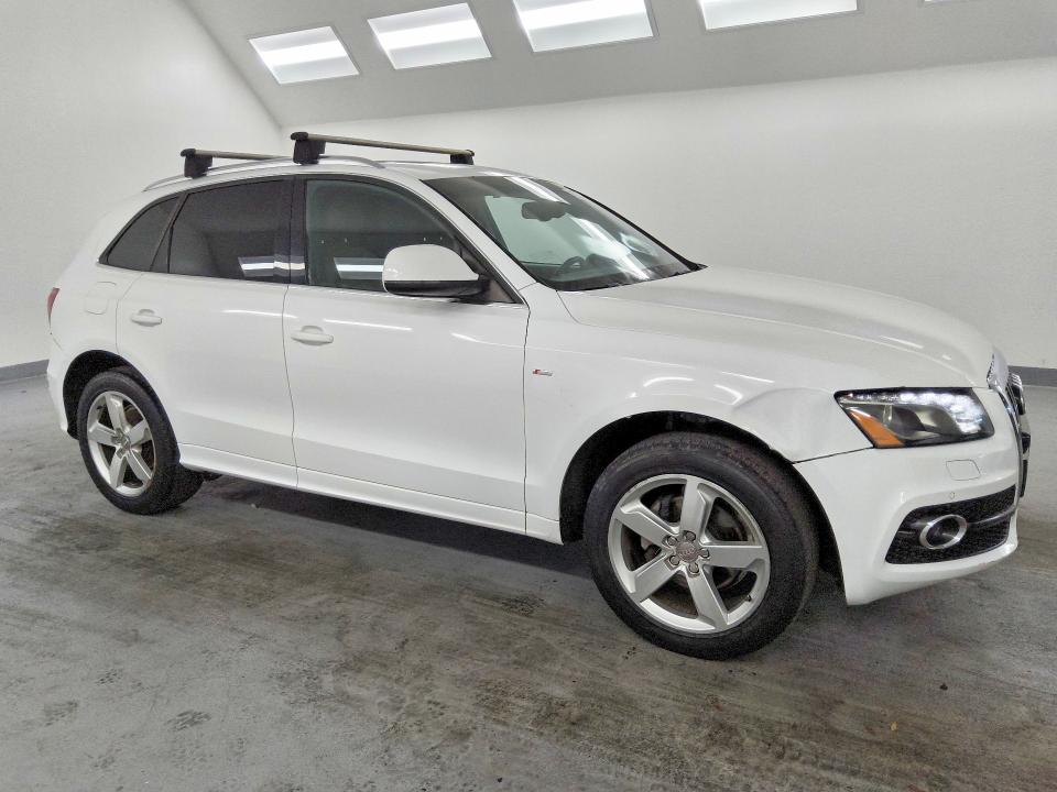 2012 Audi Q5 VIN WA1DKAFP8CA033679 COPART salvage auction — FRONT END, CT, sold $1,750 on 2026-07-14 (photo 4)