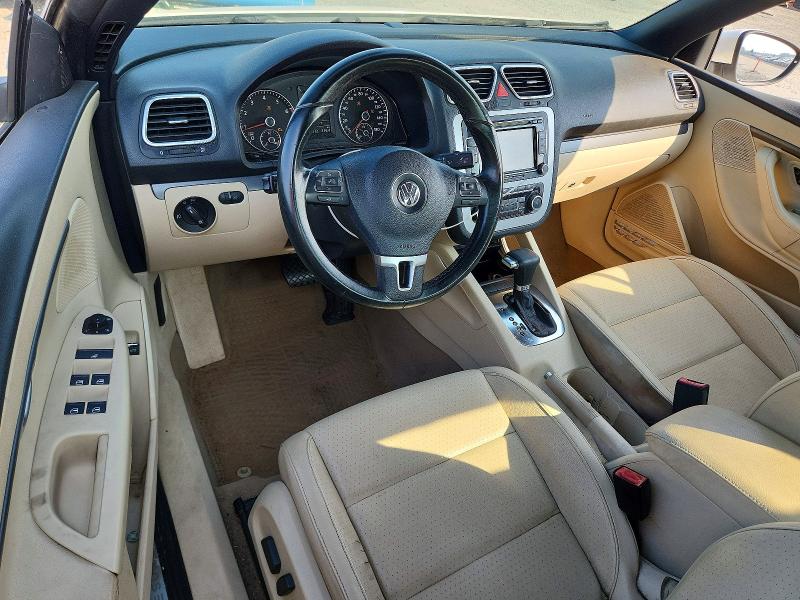 2011 Volkswagen Eos VIN WVWBW7AHXBV005183 COPART salvage auction — FRONT END, Nc - Salvage Certificate Of Title, sold $225 on 2026-08-03 (photo 8)