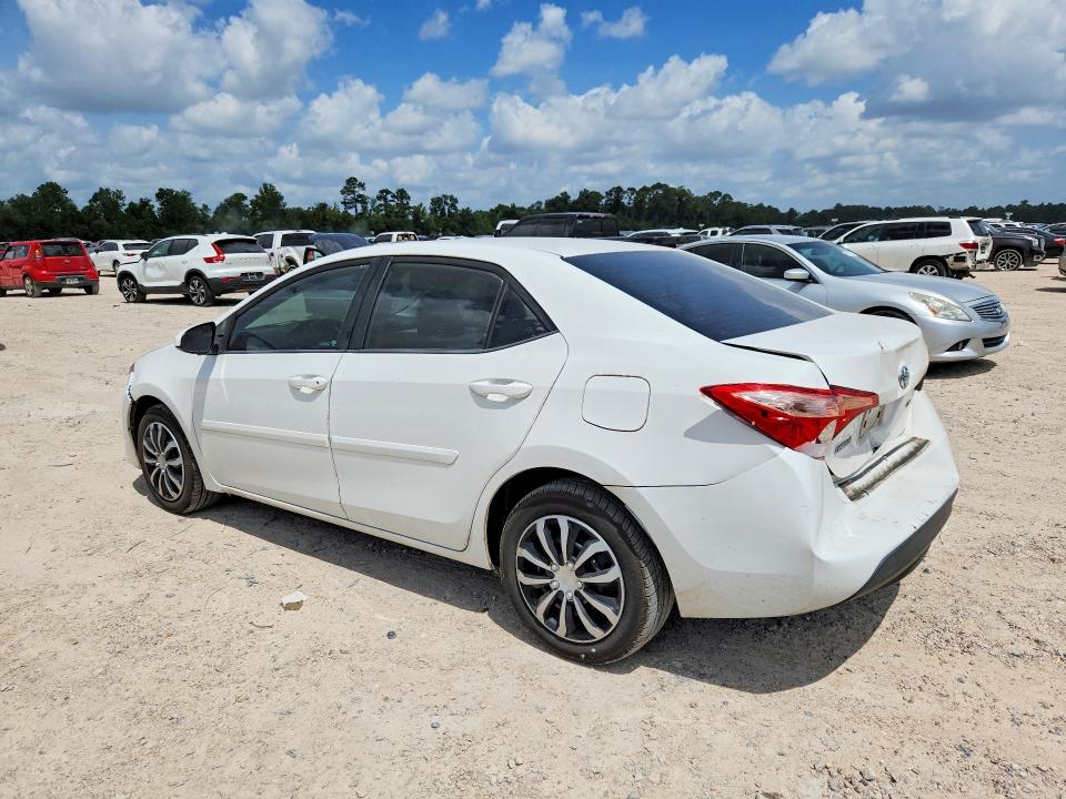 2018 Toyota Corolla VIN 5YFBURHE4JP748484 COPART salvage auction — REAR END, TX - SALVAGE VEHICLE TITLE (P), sold $3,600 on 2026-07-31 (photo 2)