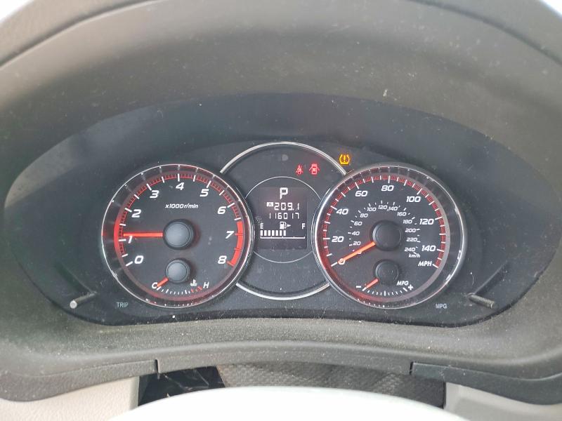 2012 Subaru Forester VIN JF2SHGGC6CH416944 COPART salvage auction — FRONT END, Ma - Cert Of Title-Reconstrctd Coll, sold $1,800 on 2026-07-31 (photo 9)