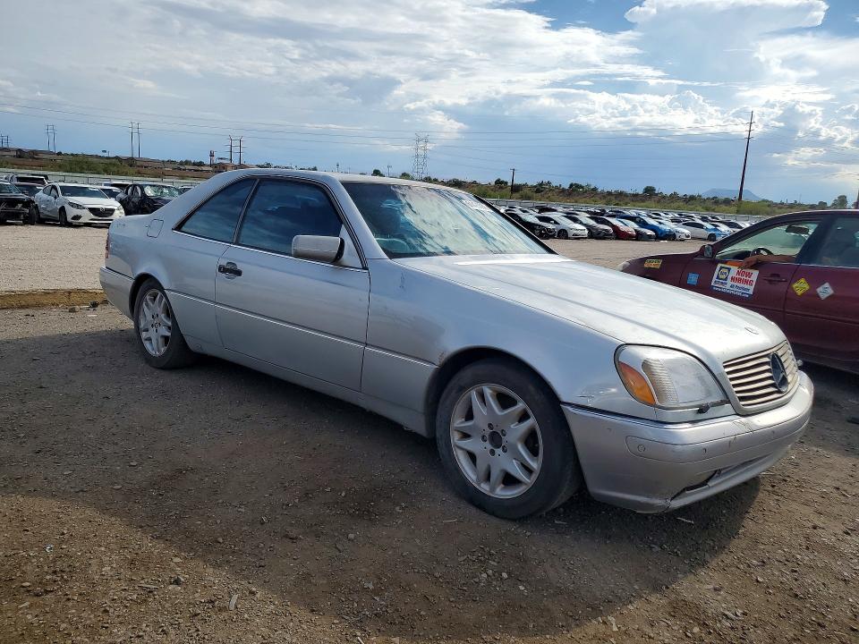 1999 Mercedes-benz Cl-class VIN WDBGA70G1XA427627 COPART salvage auction — MECHANICAL, Az - Certificate Of Title, sold $825 on 2026-07-31 (photo 4)