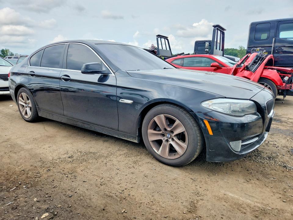 2011 BMW 5 series VIN WBAFR1C57BC736753 COPART salvage auction — WATER/FLOOD, Ct - Cert Of Title-Flood Salvage, sold $475 on 2026-07-31 (photo 4)