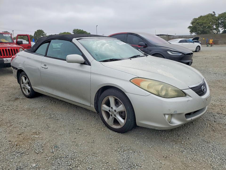 2004 Toyota Camry sola VIN 4T1FA38P14U026076 COPART salvage auction — REAR END, CA - SALVAGE CERTIFICATE, sold $550 on 2026-07-17 (photo 4)