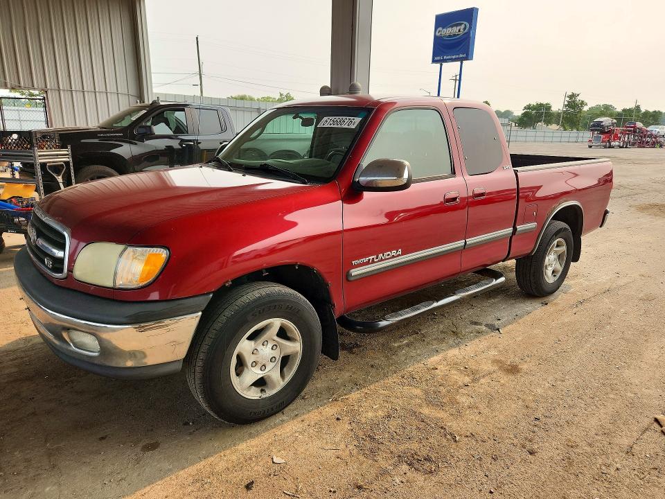 2002 Toyota Tundra VIN 5TBRT34192S236061 COPART salvage auction — FRONT END, Oh - Certificate Of Title, sold $1,750 on 2026-07-20 (photo 1)