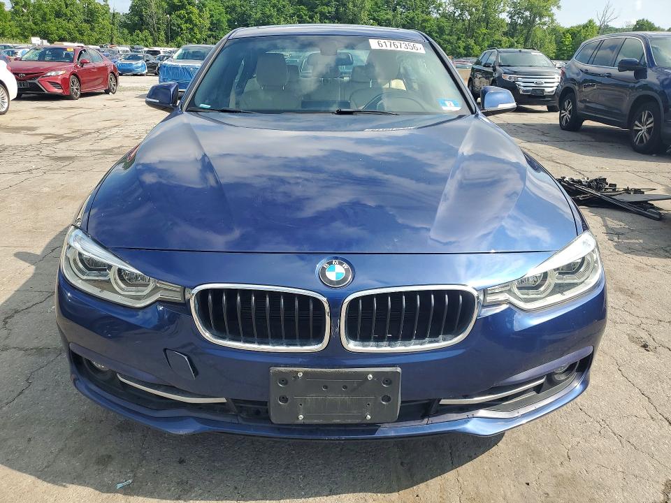 2018 BMW 3 series VIN WBA8D9C58JEM32467 COPART salvage auction — MECHANICAL, IN - CERTIFICATE OF TITLE, sold $4,800 on 2026-08-04 (photo 5)