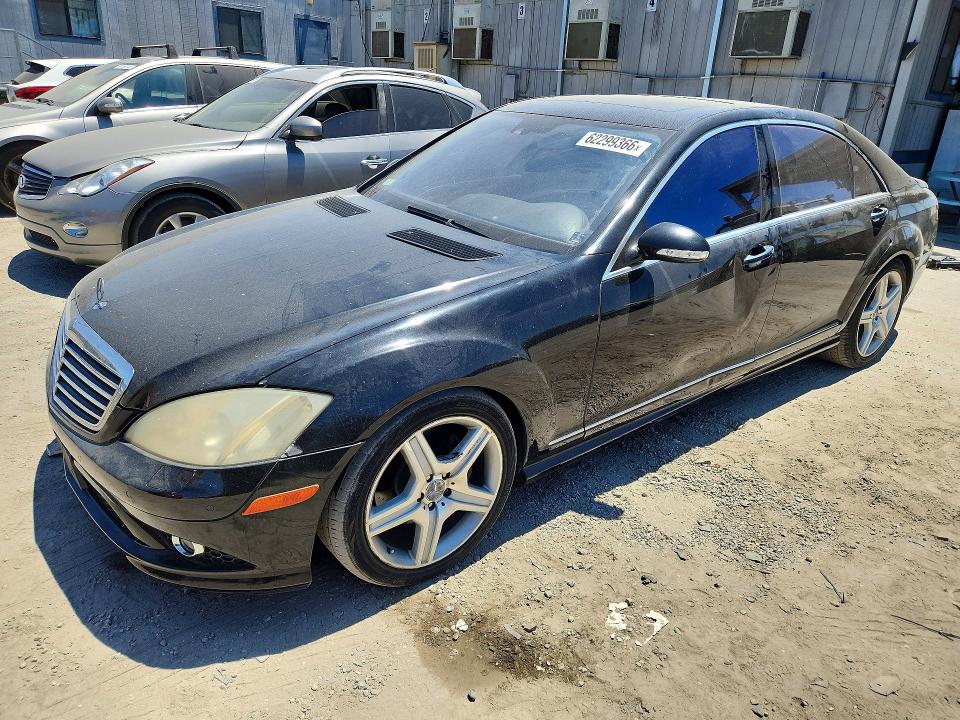 2007 Mercedes-benz S class VIN WDDNG71X87A076680 COPART salvage auction — SIDE, SC, sold $600 on 2026-08-03 (photo 1)
