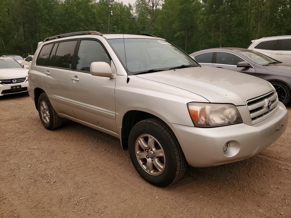 2007 Toyota Highlander VIN JTEHP21A870200910 COPART salvage auction — MINOR DENT/SCRATCHES, On - Permit No Brand - Unfit, sold $275 on 2026-07-29 (photo 4)