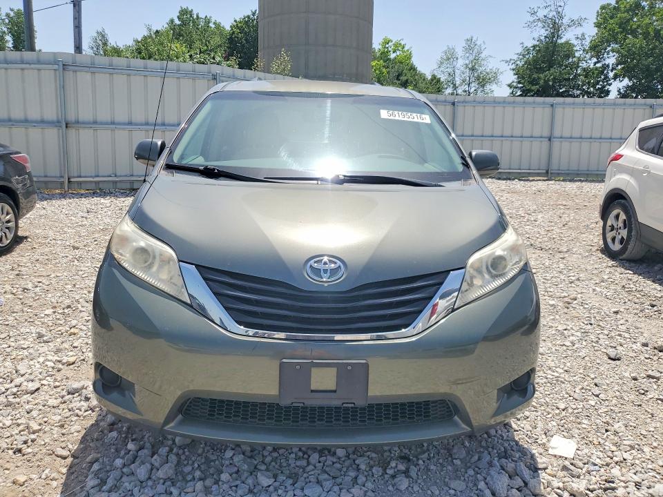 2011 Toyota Sienna VIN 5TDKK3DC3BS155862 COPART salvage auction — REAR END, Mi - Certificate Of Title, sold $2,850 on 2026-07-16 (photo 5)