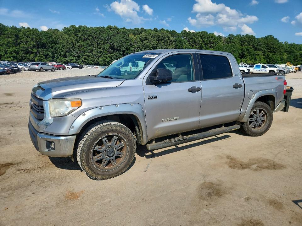 2015 Toyota Tundra VIN 5TFDW5F12FX477350 COPART salvage auction — REAR END, Ms - Cert Of Title-Salvaged, sold $125 on 2026-07-24 (photo 1)