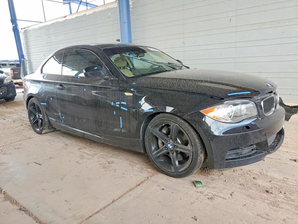 2011 BMW 1 series VIN WBAUC9C57BVM09183 COPART salvage auction — FRONT END, Az - Cert Of Title - Salvage, sold $2,050 on 2026-07-23 (photo 4)