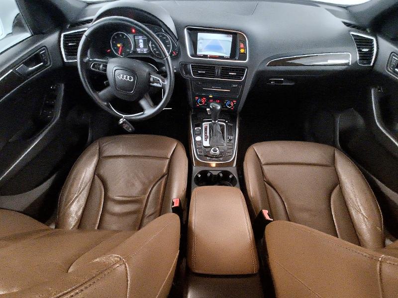 2012 Audi Q5 VIN WA1DKAFP8CA033679 COPART salvage auction — FRONT END, CT, sold $1,750 on 2026-07-14 (photo 8)