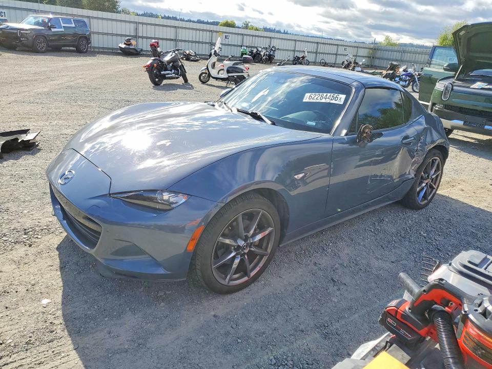 2021 Mazda Mx5 VIN JM1NDAM7XM0455614 — COPART salvage auction photo