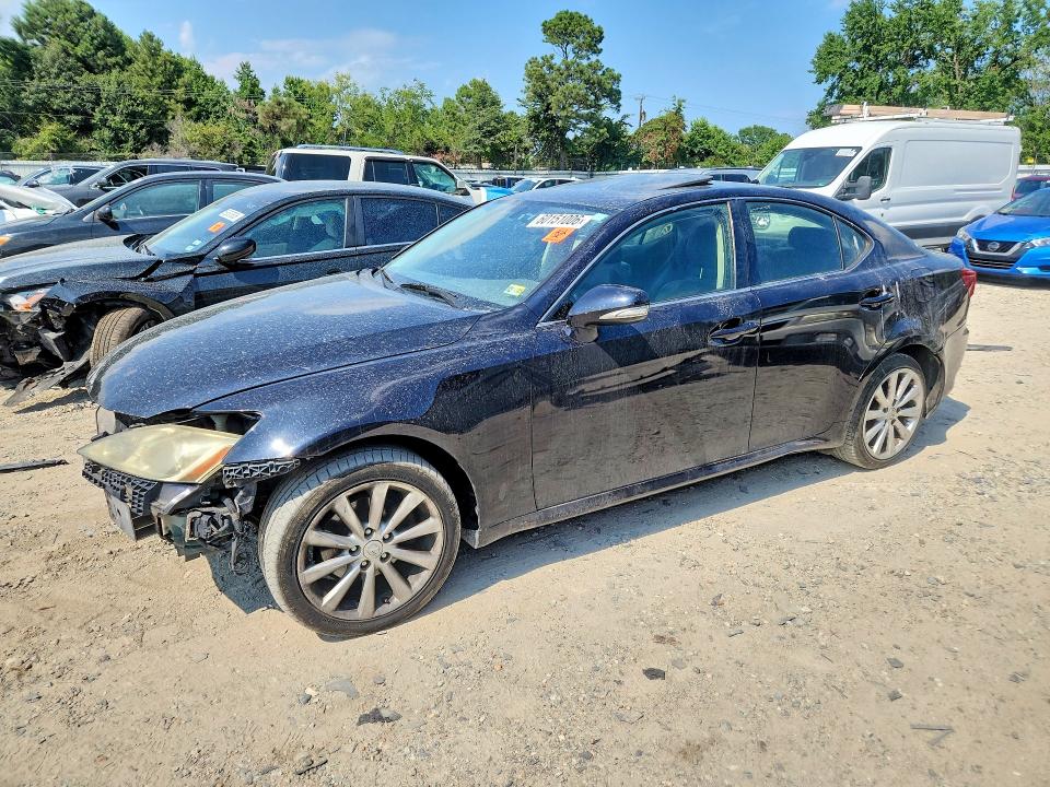 2009 Lexus Is VIN JTHCK262295029459 COPART salvage auction — FRONT END, Va - Certificate Of Title, sold $100 on 2026-07-21 (photo 1)