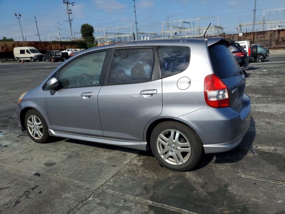 2008 Honda Fit VIN JHMGD38688S069174 COPART salvage auction — FRONT END, CA - DIS/DLR/EXP ONLY CLEAN TITLE, sold $925 on 2026-07-31 (photo 2)