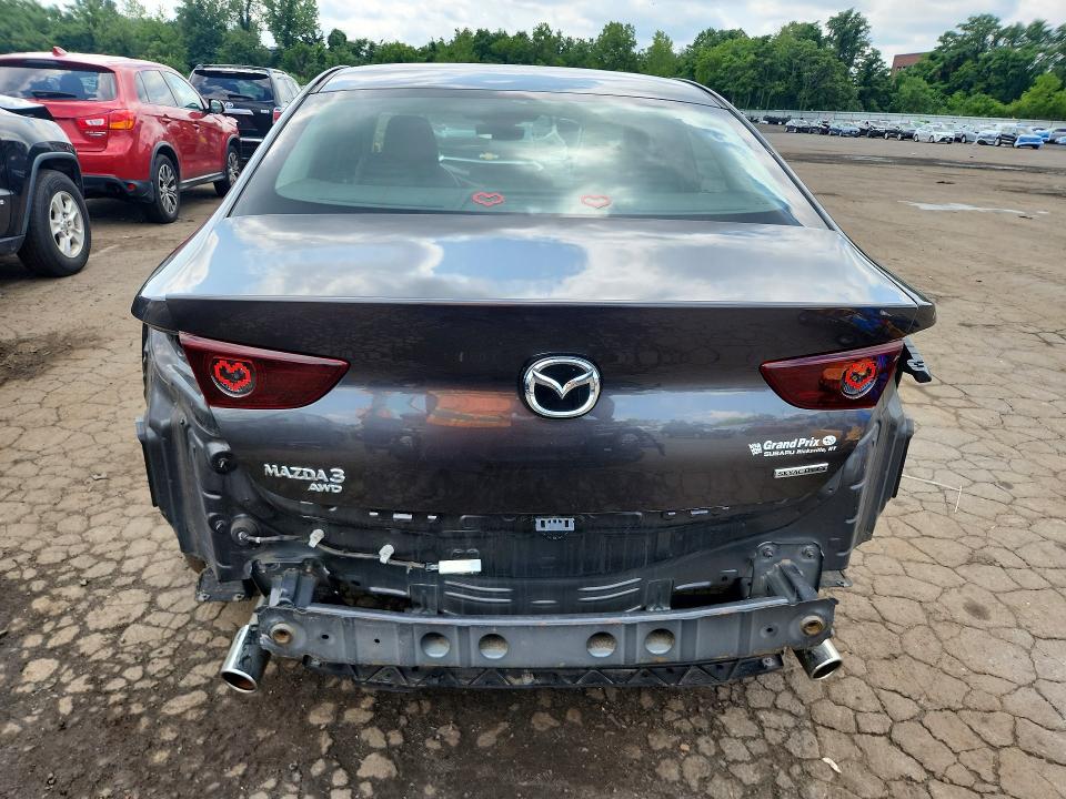 2021 Mazda 3 VIN 3MZBPBBLXMM252345 COPART salvage auction — REAR END, CT - CERT OF TITLE-SALVAGE, sold $7,000 on 2026-08-21 (photo 6)