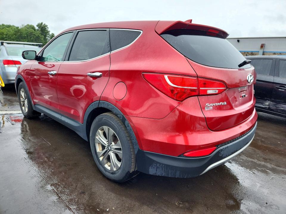 2015 Hyundai Santa fe VIN 5XYZTDLB5FG280262 COPART salvage auction — MINOR DENT/SCRATCHES, CT, sold $925 on 2026-07-17 (photo 2)