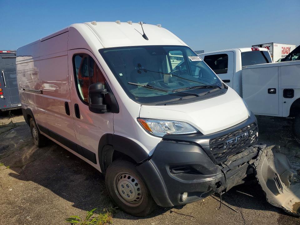 2025 Ram Promaster 2500 VIN 3C6LRVDG2SE503988 COPART salvage auction — FRONT END, FL - CERTIFICATE OF DESTRUCTION (P), sold $3,650 on 2026-07-22 (photo 4)