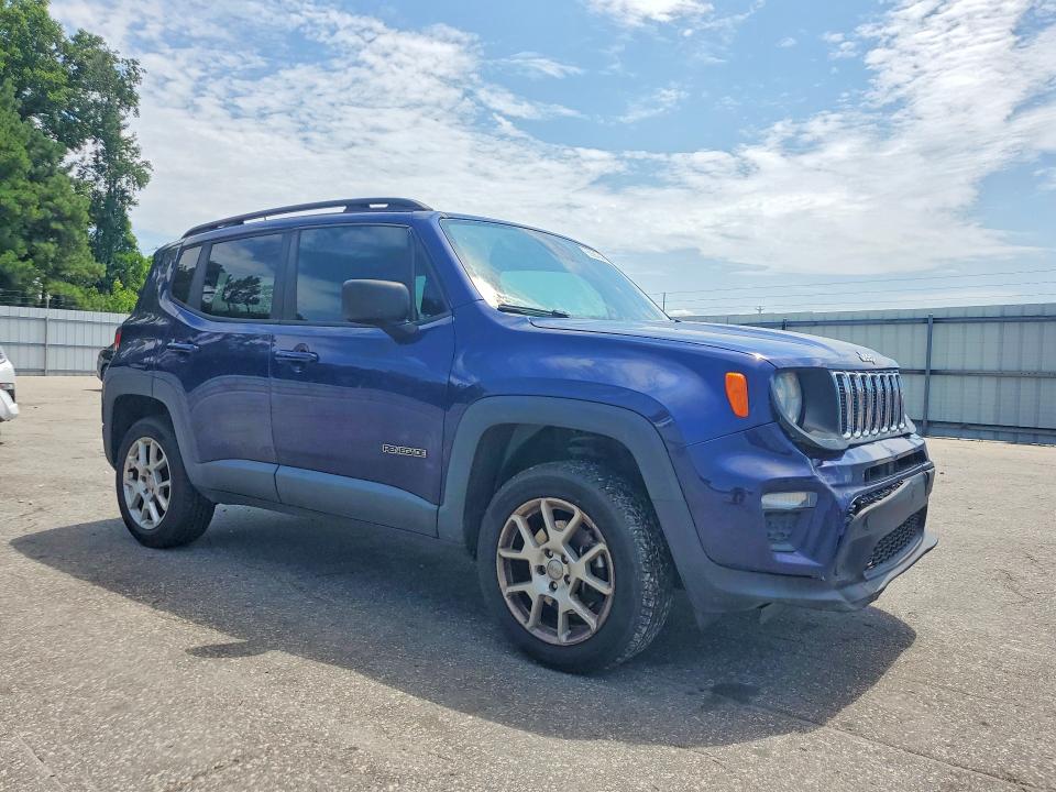 2020 Jeep Renegade VIN ZACNJBAB3LPL20875 COPART salvage auction — FRONT END, Nc - Salvage Certificate Of Title, sold $1,500 on 2026-08-04 (photo 4)