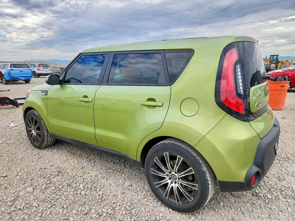 2014 Kia Soul VIN KNDJN2A25E7708583 COPART salvage auction — MINOR DENT/SCRATCHES, Ut - Certificate Of Title (P), sold $825 on 2026-07-31 (photo 2)