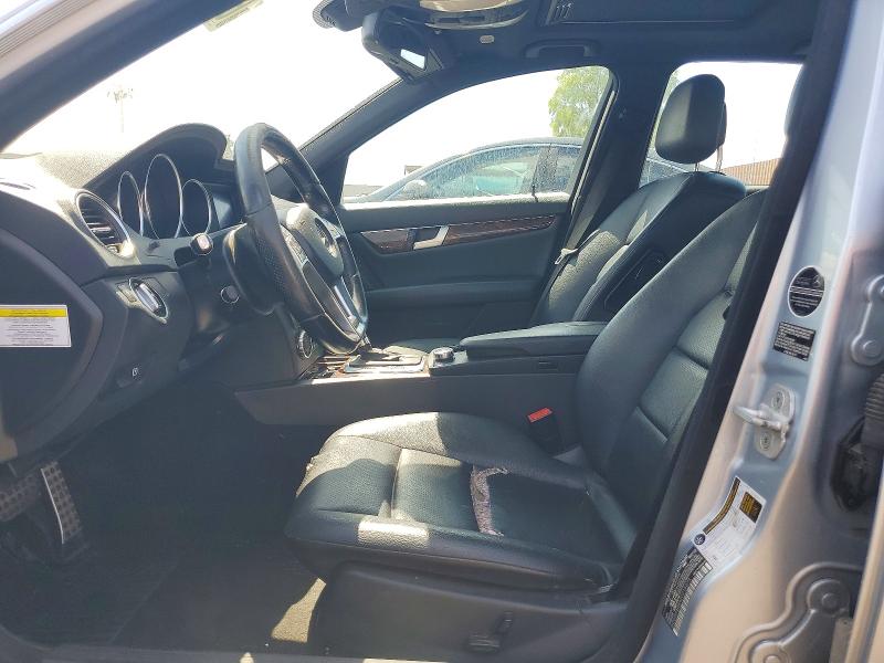2014 Mercedes-benz C class VIN WDDGF4HB9EG214273 COPART salvage auction — FRONT END, Nv - Certificate Of Title, sold $350 on 2026-07-29 (photo 7)