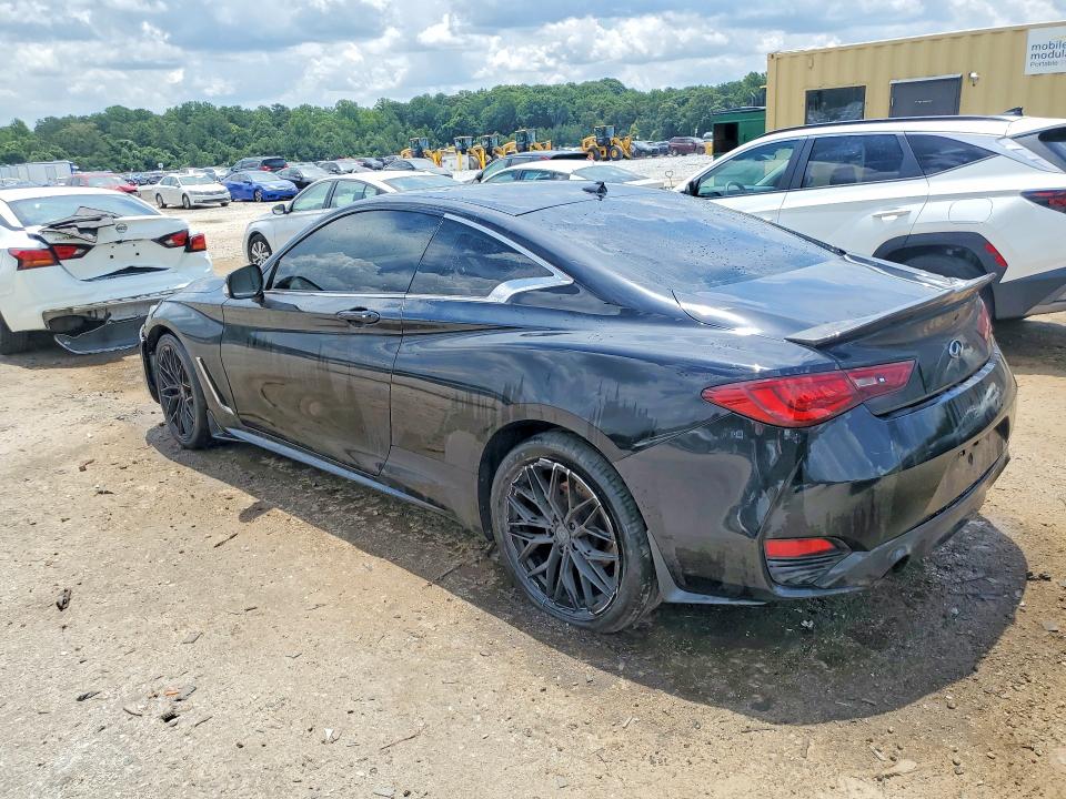 2017 Infiniti Q60 VIN JN1EV7EK9HM360899 COPART salvage auction — FRONT END, CT, sold $250 on 2026-07-23 (photo 2)