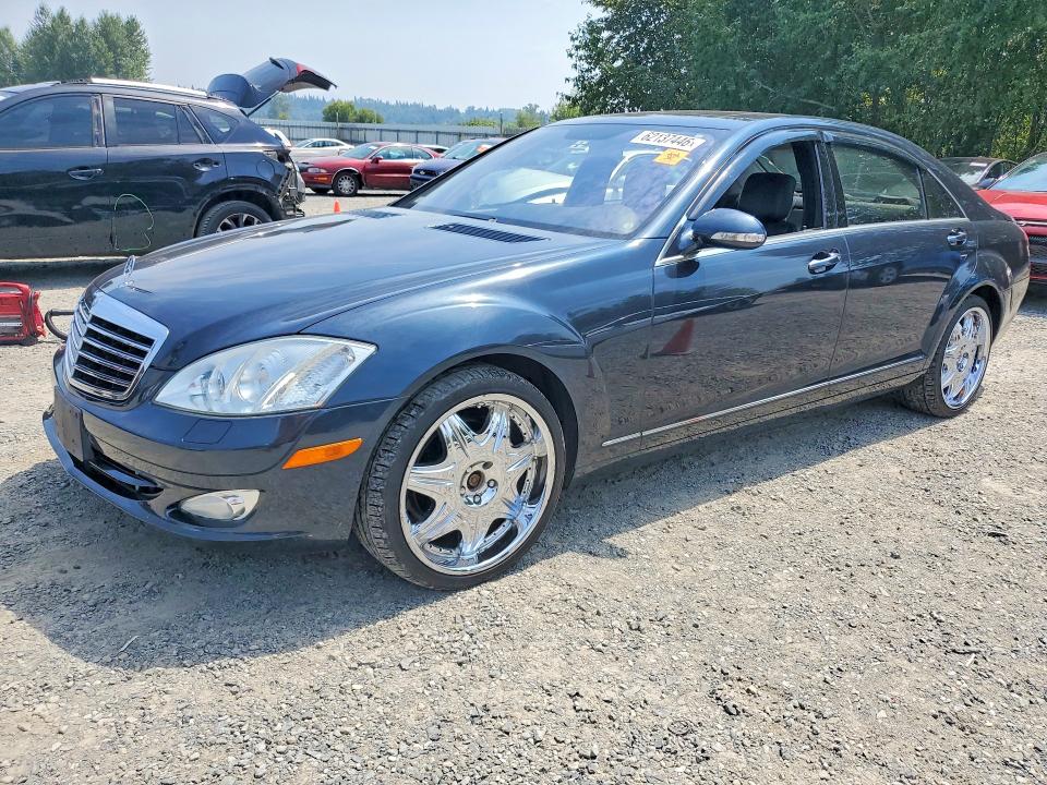 2007 Mercedes-benz S class VIN WDDNG71X07A140856 COPART salvage auction — FRONT END, WA - VEHICLE CERT OF OWNERSHIP-TITL, sold $1,950 on 2026-07-27 (photo 1)