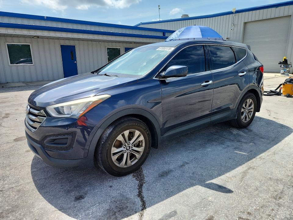 2015 Hyundai Santa fe VIN 5XYZT3LB4FG288072 COPART salvage auction — MECHANICAL, FL - CERTIFICATE OF TITLE, sold $525 on 2026-07-22 (photo 1)