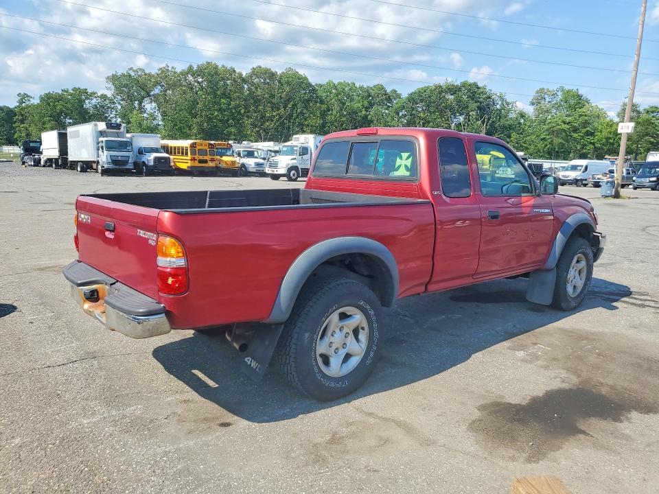 2004 Toyota Tacoma VIN 5TEWM72N84Z374393 COPART salvage auction — FRONT END, Nj - Cert Of Title-Salvage, sold $2,250 on 2026-07-28 (photo 3)
