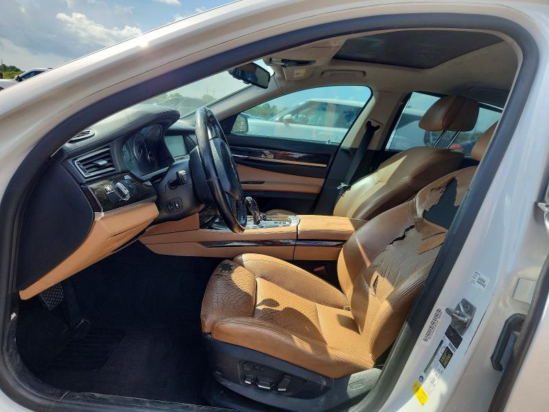 2012 BMW 7 series VIN WBAKA4C54CDS99121 COPART salvage auction — FRONT END, Tx - Salvage Vehicle Title, sold $700 on 2026-08-03 (photo 7)