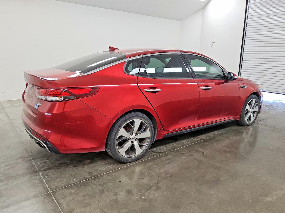 2017 Kia Optima VIN 5XXGW4L24HG147336 COPART salvage auction — HAIL, TX - CERTIFICATE OF TITLE, sold $1,600 on 2026-07-30 (photo 3)