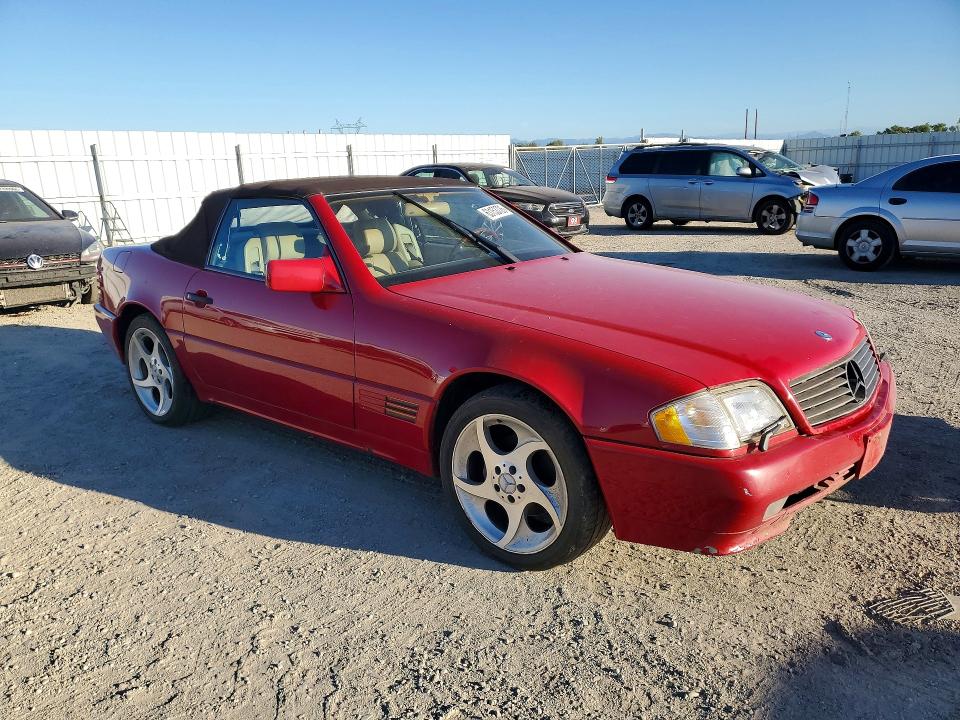 1995 Mercedes-benz Sl-class VIN WDBFA63E6SF115427 COPART salvage auction — MECHANICAL, CA - DIS/DLR/EXP ONLY CLEAN TITLE, sold $2,300 on 2026-07-31 (photo 4)