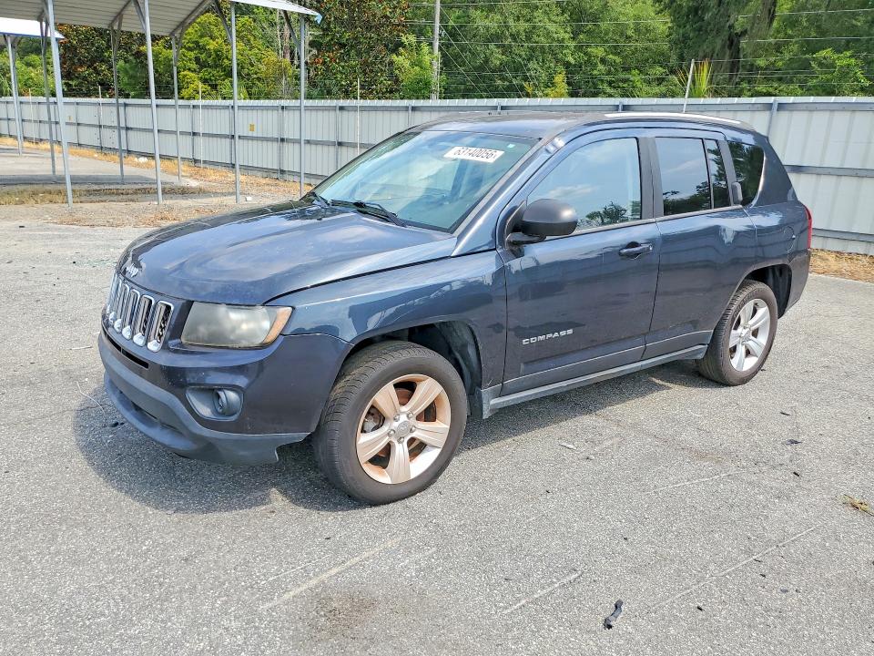 2014 Jeep Compass VIN 1C4NJCBA0ED666124 COPART salvage auction — MECHANICAL, Ga - Certificate Of Title, sold $250 on 2026-08-10 (photo 1)