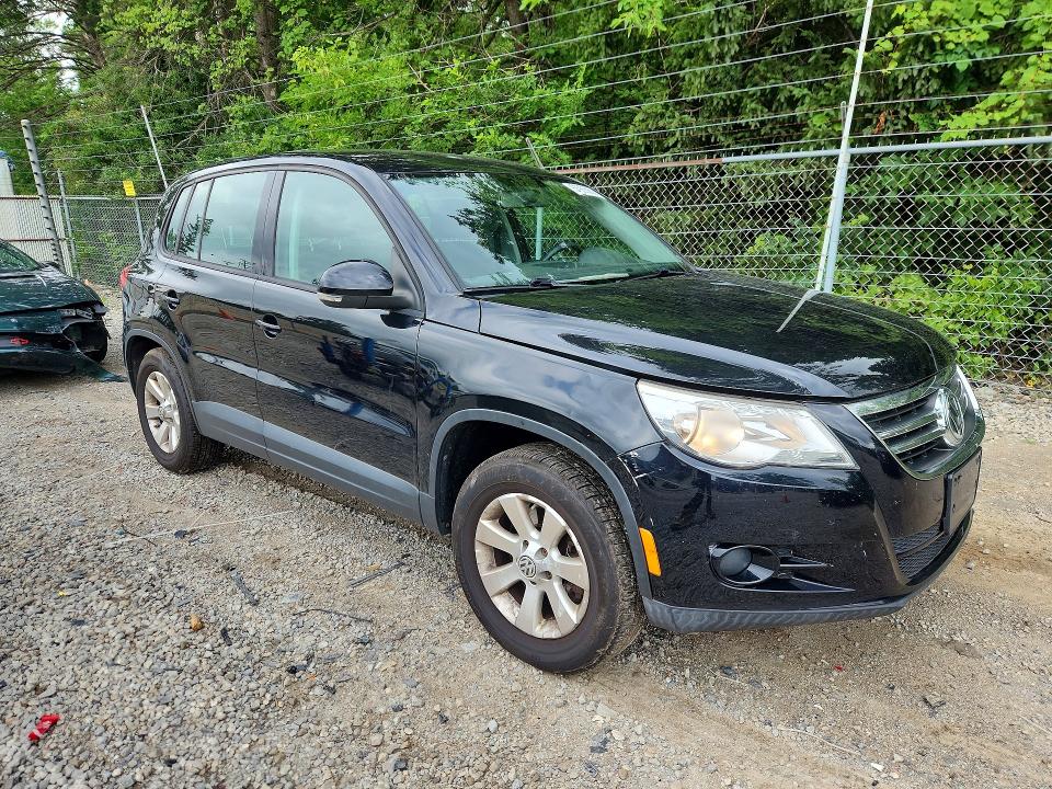 2009 Volkswagen Tiguan VIN WVGAV75N49W512367 COPART salvage auction — FRONT END, Oh - Cert Of Title-Salvage, sold $450 on 2026-08-05 (photo 4)