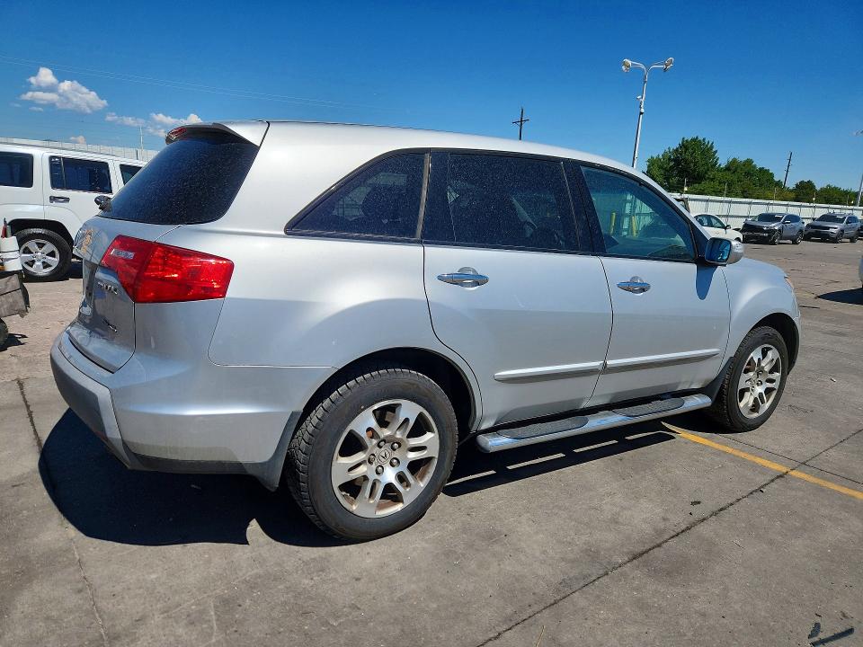 2008 Acura Mdx VIN 2HNYD28608H554474 COPART salvage auction — VANDALISM, Co - Salvage Title, sold $675 on 2026-08-03 (photo 3)